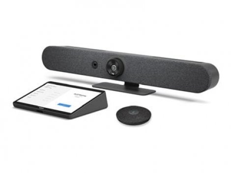Logitech 991-000533 | Rally Bar Mini and Tap Cat5E / Mic Pod Video Conferencing Kit