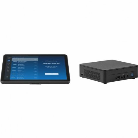Logitech TAPZOMBASEASU | Base Zoom Room Video Conference System with Tap Controller and NUC Mini PC