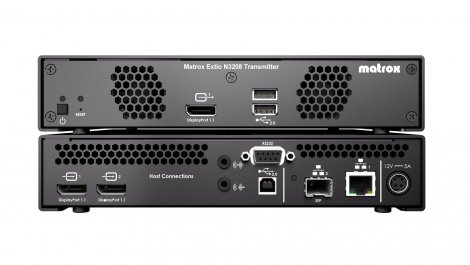 Matrox XTO3-N3208TX | Extio N3208 KVM Extender Transmitter Appliance