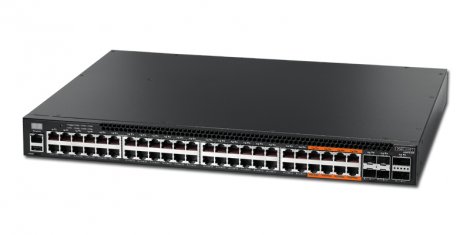 Mellanox 4610-54P-O-AC-F | AS4610-54P 48 x Ports 1GB PoE+ RJ-45 Front to Back Switch