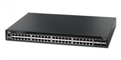 Mellanox 4610-54T-O-AC-F | AS4610-54T 48-Ports RJ-45 1GbE + 4-Ports SFP+ L3 Managed 1U Rack-Mountable F-B Airflow Network Switch