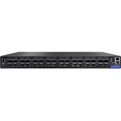 Mellanox MSN4700-WS2F | Spectrum-3 MSN4700 Series 32-Ports 400GbE 1U RM L3 Managed P2C Airflow Gigabit Ethernet Network Switch