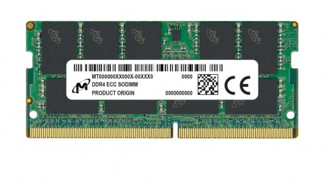 Micron MTA18ASF4G72HZ-3G2B2R | 32GB PC4-25600 DDR4-3200MHz CL22 1.2 V ECC 260-pin SDRAM Memory Module