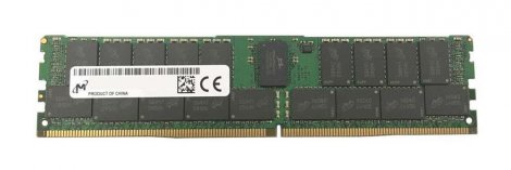 Micron MTA36ASF4G72PZ-2G6E1RG-IN | 32GB PC4-21300 DDR4-2666MHz Registered ECC CL19 288-Pin DIMM 1.2V Dual Rank Memory Module