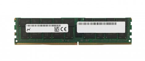 Micron MTA72ASS8G72LZ-2G6-HP | 64GB DDR4-2666MHz PC4-21300 ECC Registered CL19 288-Pin LRDIMM 1.2V Quad Rank Memory Module