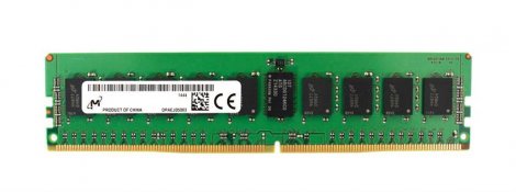 Micron MTA9ASF1G72PZ-3G2E | 8GB PC4-25600 DDR4-3200MHz Registered ECC CL22 288-Pin RDIMM 1.2V Single Rank Memory Module