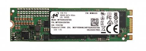 Micron MTFDDAV256TBN-1AR15A | 1100 256GB TLC SATA 6Gbps M.2 2280 Solid State Drive (SSD)