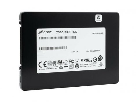 Micron MTFDHBE1T6TDG-1AW12ABYY | 7300 Max 1.6TB TLC PCI Express 3.0 x4 NVMe Mixed Use U.2 2.5-inch Solid State Drive (SSD)