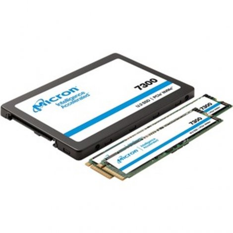 Micron MTFDHBE3T8TDF1AW42AB | 7300 PRO 3.84TB TLC PCI Express 3.0 x4 NVMe Read Intensive U.2 2.5-inch Solid State Drive (SSD)