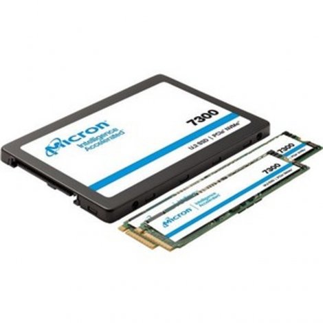 Micron MTFDHBE6T4TDG1AW42AB | 7300 MAX 6.40TB TLC PCI Express 3.0 x4 NVMe Mixed Use U.2 2.5-inch Solid State Drive (SSD)