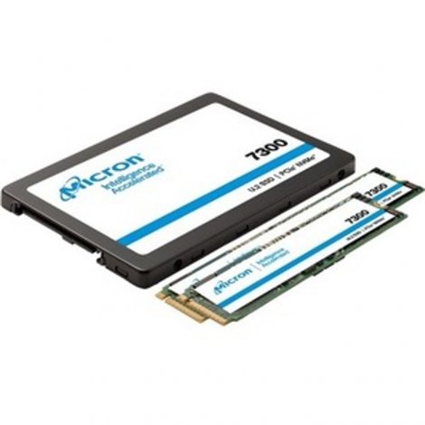 Micron MTFDHBE7T6TDF1AW4ZAB | 7300 PRO 7.68TB TLC PCI Express 3.0 x4 NVMe Read Intensive U.2 2.5-inch Solid State Drive (SSD)