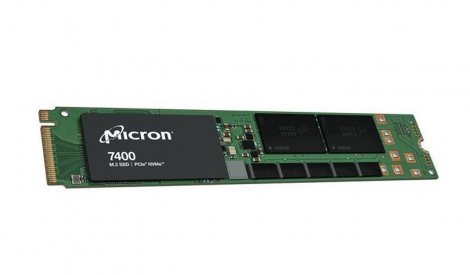 Micron MTFDKBG1T6TFC-1AZ1ZAB | 7400 MAX 1.6TB TLC PCI Express 4.0 x4 NVMe Mixed Use (512B) M.2 22110 Solid State Drive (SSD)