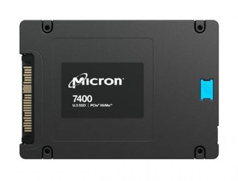 Micron MTFDKCB7T6TDZ-1AZ1ZAB | 7400 PRO 7.68TB TLC PCI Express 4.0 x4 NVMe Read Intensive (512B) U.3 2.5-inch Solid State Drive (SSD)