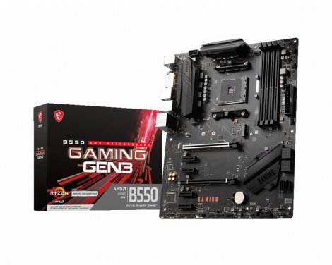 MSI B550 GAMING GEN3 | Socket AM4 AMD B550 Ryzen 5000 Series ATX System Board (Motherboard)