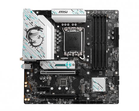 MSI B760M GAMING PLUS WIFI | Socket LGA-1700 Intel B760 Micro ATX System Board (Motherboard)