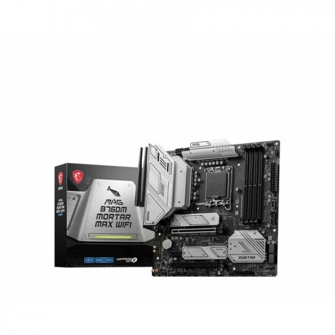 MSI B760MMOTWIFI | MAG B760M MORTAR WIFI Gaming Desktop System Board (Motherboard) Intel B760 Chipset Socket LGA-1700 Micro ATX