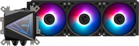 MSI CLI360 | MAG CoreLiquid I360 AIO ARGB CPU Liquid Cooler 120mm 3x ARGB Gen2 Fan Black