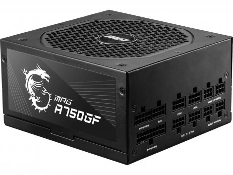 MSI MPG A750GF | 750W 80 Gold Full Modular ATX Gaming Power Supply