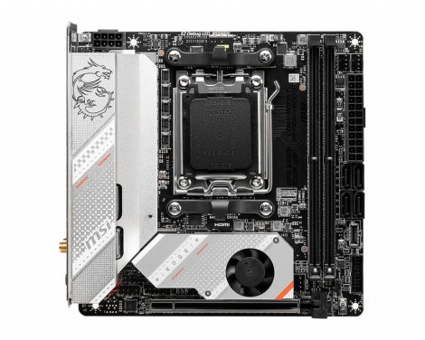MSI MPG B650I EDGE WIFI | Socket AM5 AMD B650 DDR5 PCIe 4.0 Mini ATX Gaming System Board (Motherboard)