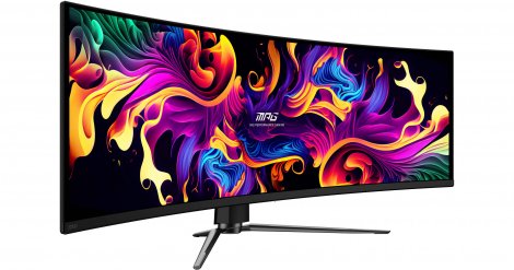 MSI MPG491CQPXQDOLED | MPG 491CQPX QD-OLED 49-inch 5120 x 1440 240Hz Curved Ultrawide Gaming QD-OLED Monitor