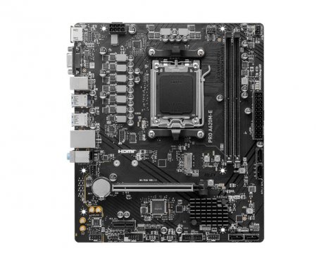 MSI PRO A620M-E | ProSeries Socket AM5 AMD A620 Micro ATX System Board (Motherboard)