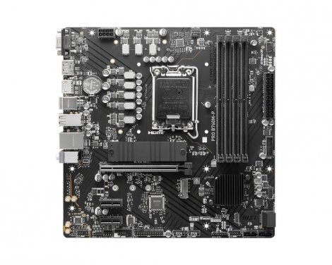 MSI PRO B760M-P | Socket LGA-1700 Intel B760 Micro ATX System Board (Motherboard)