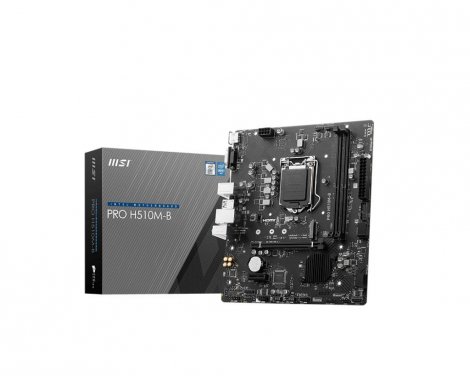 MSI PRO H510M-B | Socket LGA 1200 Intel H470 Micro ATX System Board (Motherboard)