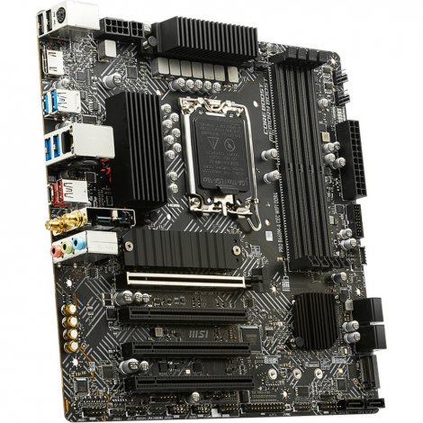 MSI PROB660MAWID4-B | B660M-A CEC WIFI DDR4 Intel B660 Chipset Socket LGA-1700 Intel Optane Memory Ready Micro ATX Desktop System Board (Motherboard)