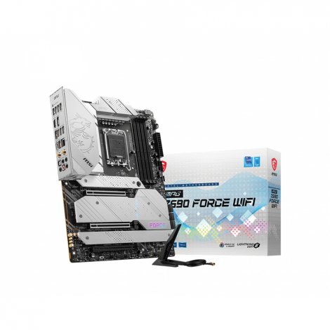 MSI Z690FORCEWIFI | MPG Z690 FORCE WIFI Desktop System Board (Motherboard) Intel Z690 Chipset Socket LGA-1700 Intel Optane Memory Ready ATX
