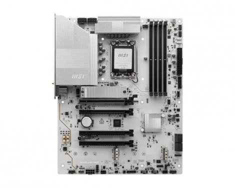 MSI Z890SWHITEWIFI | Socket LGA1851 Intel Z890 Chipset DDR5 ATX Desktop System Board (Motherboard)
