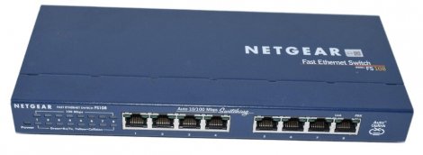 Netgear FS108-200PES | ProSafe 8-Ports 10/100Mbps Fast Ethernet Desktop Switch
