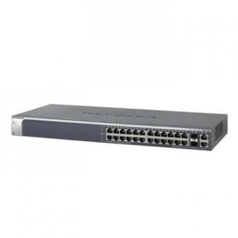 Netgear FSM726300NAS | ProSafe 24-Ports 10/100Mbps Layer 2 Managed Switch With 2 Combo Gigabit Ethernet Ports