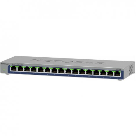 Netgear GS116EP-100NAS | 16 x Ports PoE+ Gigabit Ethernet Easy Smart Switch