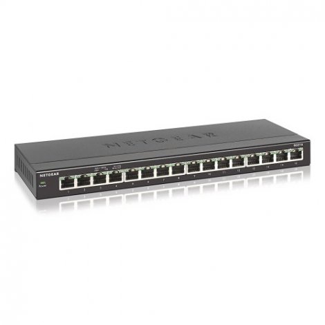 Netgear GS316-300NAS | 16-Port Gigabit Ethernet Unmanaged Essentials Switch
