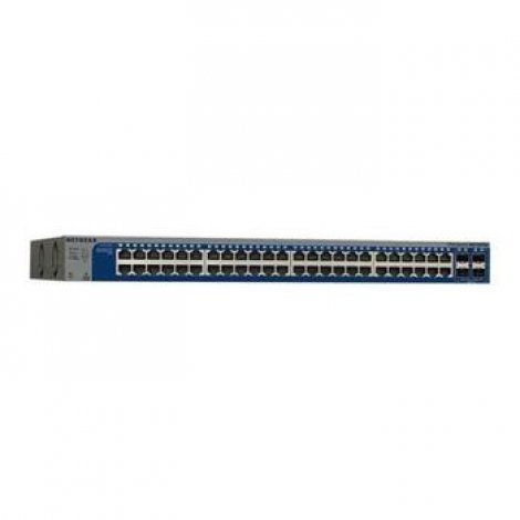 Netgear GS752TXSB-100EUS | 48-Ports 10/100/1000Mbps Smart Stackable Switch Bundle With 2 x AXC761 Cables