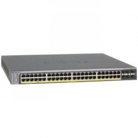 Netgear GSM7252PS-100NAS | ProSafe 48-Ports Layer 2 Managed Stackable Gigabit PoE Switch