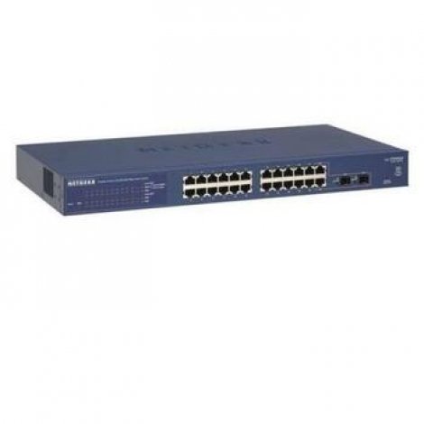 Netgear NGS724TP100NASOB | Prosafe 24-Ports 10/ 100/1000 Smart PoE Switch