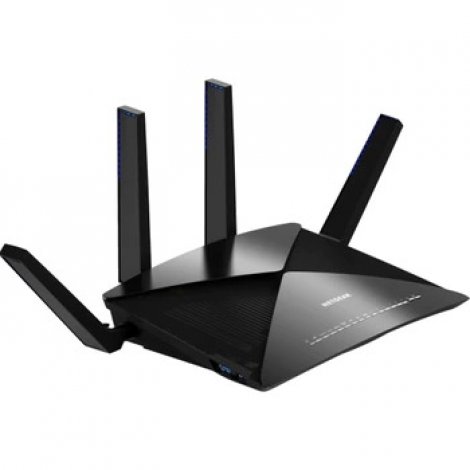Netgear R9000-100NAS | Nighthawk X10 GigE WiGig 802.11a/b/g/n/ac 802.11ad (WiGig) Multi-Band Wireless Router with 6-Ports Switch