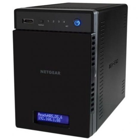 Netgear RN10442D-100NAS | ReadyNAS 104 4 x Total Bays 4 x 2TB Desktop Drive Marvell Armada 370 1.20GHz 8TB HDD (4 x 2 TB) 512 MB RAM RAID Supported Network Storage Devices