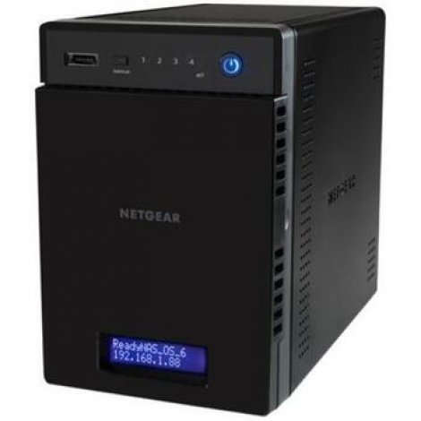Netgear RN31443D-100NAS | ReadyNAS 314 4-bay 4x3TB Desktop Drive Intel Atom 2.10