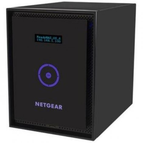 Netgear RN31664E-100NAS | ReadyNAS 316 6-Bay 6x4TB Enterprise Drive Intel Atom 2.10GHz 6 x Total Bays 24TB HDD (6 x 4 TB) 2GB RAM RAID Supported HDMI 3