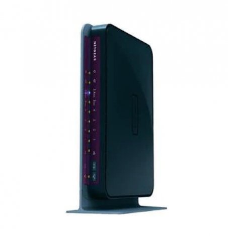 Netgear WNDR3800-100NAS | N600 (4x 10/100/1000Mbps Lan and 1x 10/100/1000Mbps WAN Port) Wireless Dual Band Gigabit Router