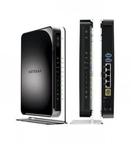 Netgear WNDR4500-100PAS | N900 (4x 10/100/1000Mbps Lan and 1x 10/100/1000Mbps WAN Port) Wireless Dual Band Gigabit Router