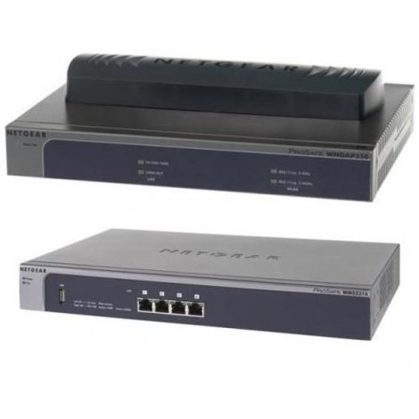 Netgear WNSKT350-100PES | ProSafe Wireless Controller w/ 2x WNDAP350 Simultaneous Dual-Band Wireless-N Access Point