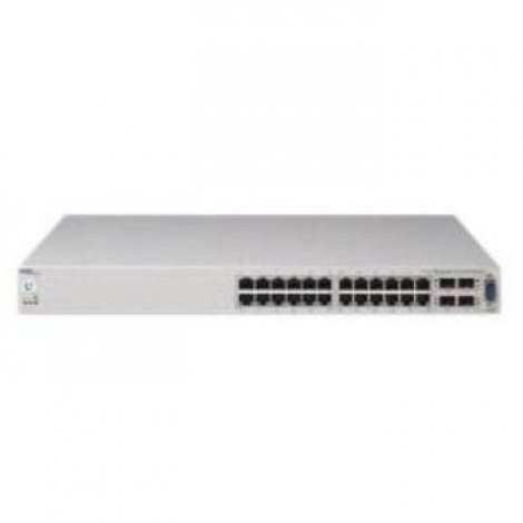 Nortel AL1001B06-E5 | Ethernet Routing Switch 5520-24T-PWR 24 Ports EN Fast EN Gigabit EN 10Base-T 100Base-TX 1000Base-T + 4 x Shared SFP (empty) 1U Sta