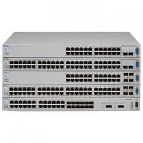 Nortel AL1001C06-E5 | Ethernet Routing Switch 5520-24T-PWR 24 Ports EN Fast EN Gigabit EN 10Base-T 100Base-TX 1000Base-T + 4 x Shared SFP (empty) Stacka