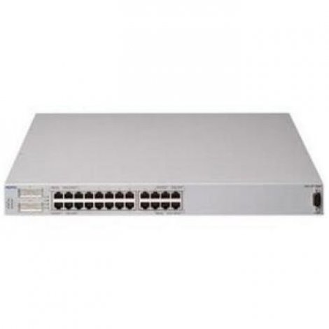 Nortel AL2012F53-E5 | Ethernet Switch 470-24T-PWR 24 Ports EN Fast EN 10Base-T 100Base-TX + 2 x GBIC (empty) 1U Stackable