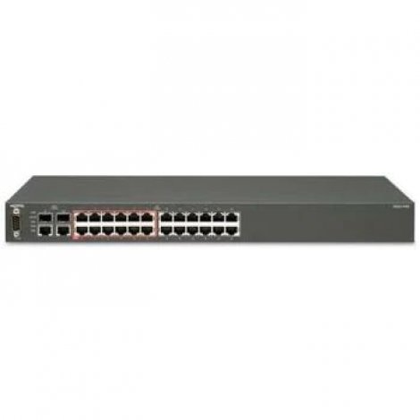 Nortel AL2515B11-E6 | Ethernet Routing Switch 2526T-PWR with 24-Ports 10/100 ports (12 ports support PoE) 2 Combo 10/100/1000 SFP Ports