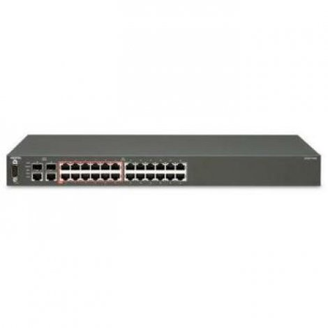 Nortel AL2515F11-E6 | Ethernet Routing Switch 2526T-PWR with 24-Ports 10/100 ports (12 ports support PoE) 2 Combo 10/100/1000 SFP Ports
