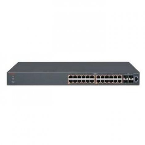 Nortel AL3500B15-E6 | 3524GT-PWR+ 24-Ports RJ-45 10/100/1000Base-T Gigabit Ethernet PoE 1U Rack-mountable L3 Switch with 4x Shared SFP and 2x SFP Ports
